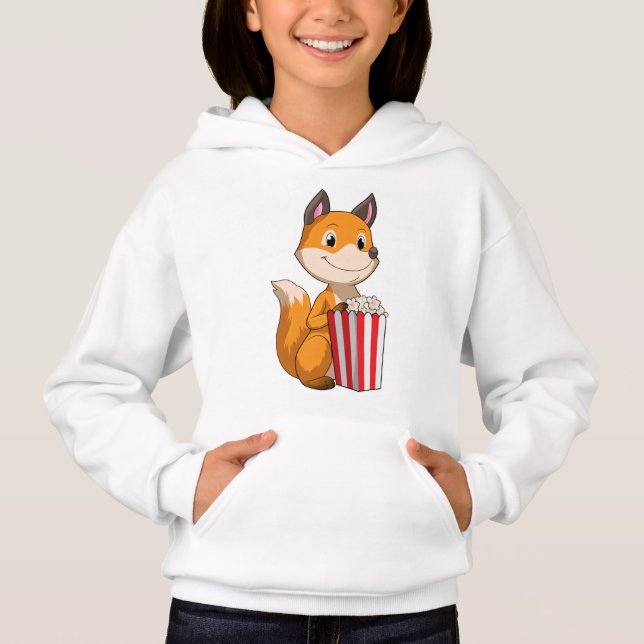 Renard avec Popcorn (Devant)