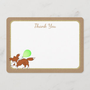 Renard Boisier Baby shower Merci