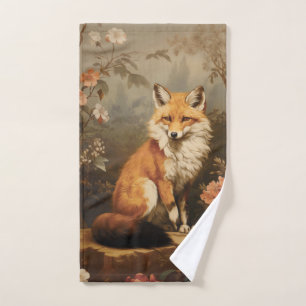 Renard dans la moody forestière Victorian