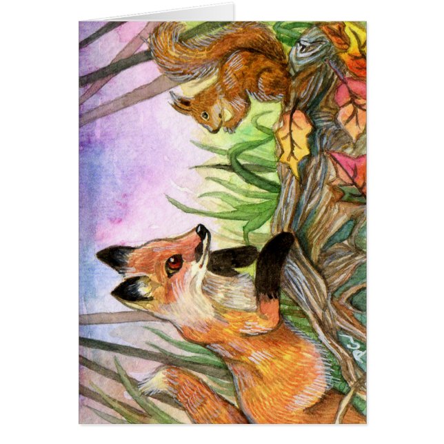 Renard Et Écureuil (Devant)