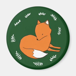 Renard Standard, Aimant Rond 5,7 Cm