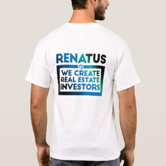 Renatus Block Tagline Dark Blue T-Shirt