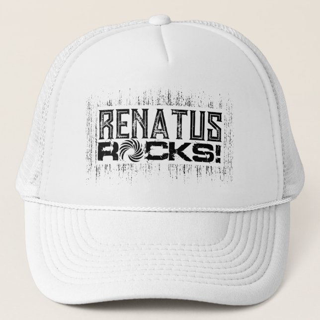 Renatus Rocks Trucker HAT (Front)