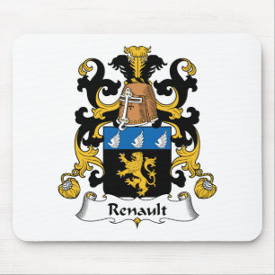 Renault Family Crest Mouse Pad