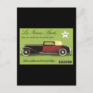 Renault Postcard