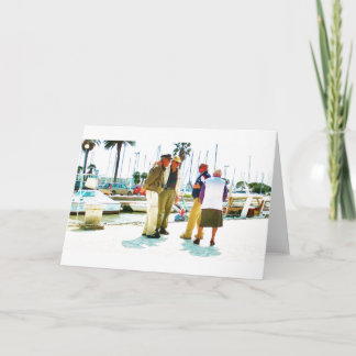Rencontre de bord du quai de Viareggio, carte de