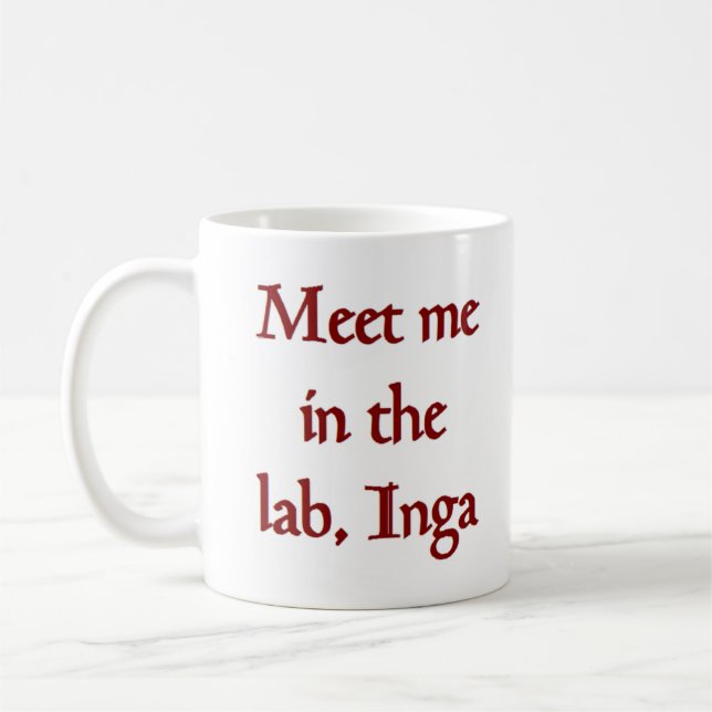 rencontre-moi inga coffee mug (Gauche)