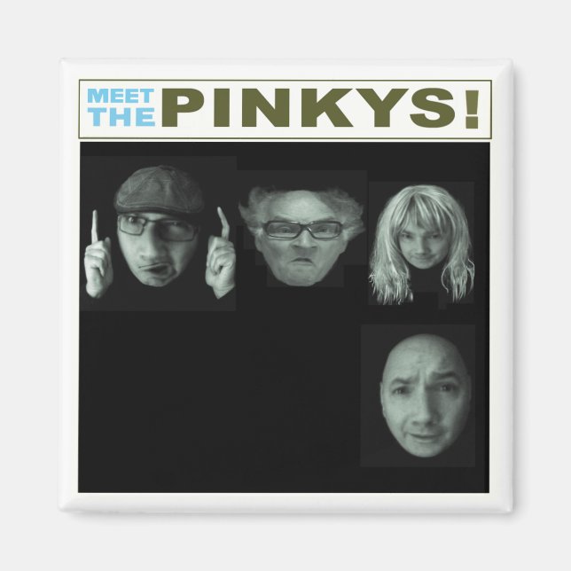 Rencontrez Les Pinkys ! MAGNET (Devant)