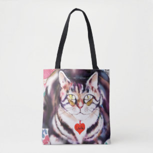 Rencontrez Lulu le chat sur le Sac fourre-tout