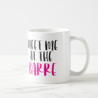 Rencontrez-moi à la tasse de café de barre