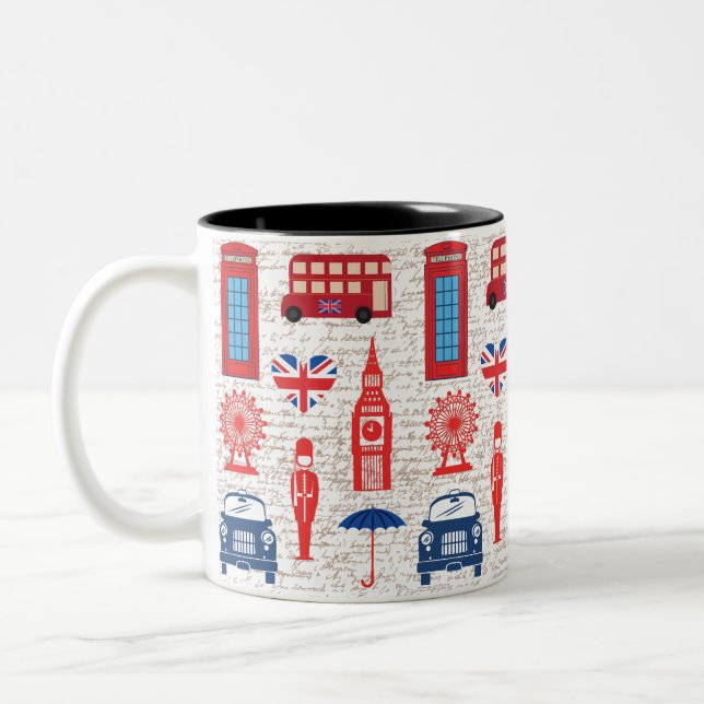 Rencontrez-moi à London Mug (Gauche)