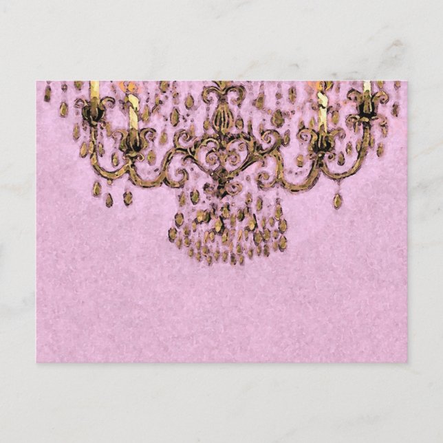 Rencontrez-moi sous le lustre ~ Carte postale (Devant)