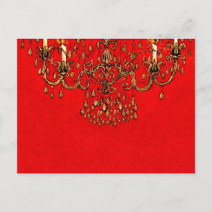 Rencontrez-moi sous le lustre ~ Carte postale