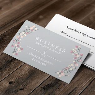Rendez-vous argenté floral chic de coiffeur