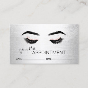Rendez-vous au salon de maquillage de Lashes Brows