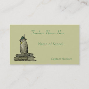 Rendez-vous Carte de visite de professeurs
