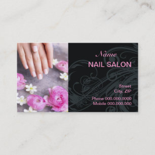 Rendez-vous Carte de visite de salon de clou