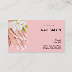 Rendez-vous Carte de visite de salon de clou - choisissez
