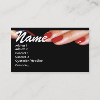 RENDEZ-VOUS CARTE DE VISITE DE TECHNICIEN DE CLOU