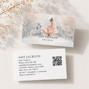 Rendez-vous Carte de visite QR Code Fée Capriceuse