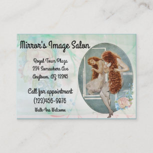 Rendez-vous Carte de visite vintage de salon