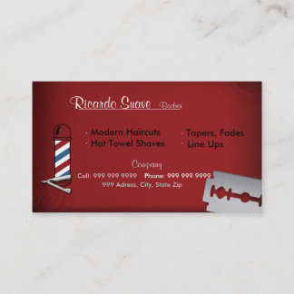 Rendez-vous Coiffeur, coiffeur, carte de visite