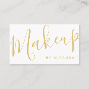 Rendez-vous d'artiste de maquillage blanc et or mo