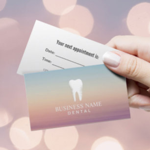 Rendez-vous de soins dentaires de dentiste éléga