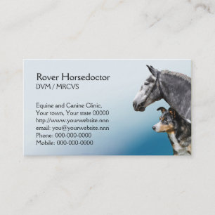 Rendez-vous de vétérinaire de cheval et de chien