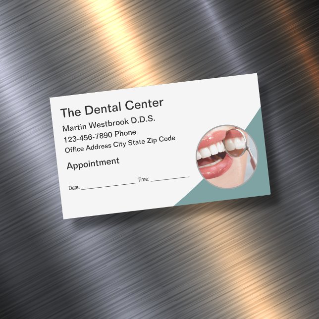 Rendez-vous des dentistes Rappel Magnets Cartes de (Créateur téléchargé)