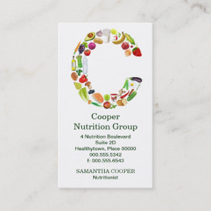 Rendez-vous du monogramme C de nutritionniste
