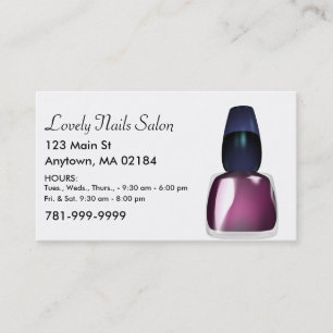 Rendez-vous fait sur commande de salon de clou de