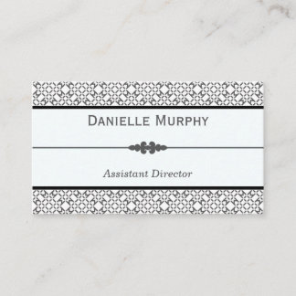 Rendez-vous géométrique gris et blanc élégant