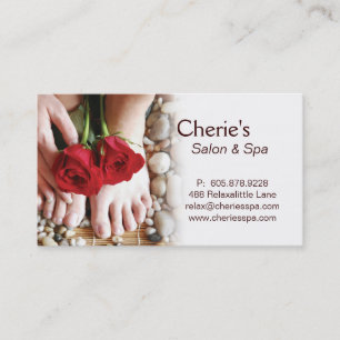 Rendez-vous Spa - carte de visite de la manucure 2 de
