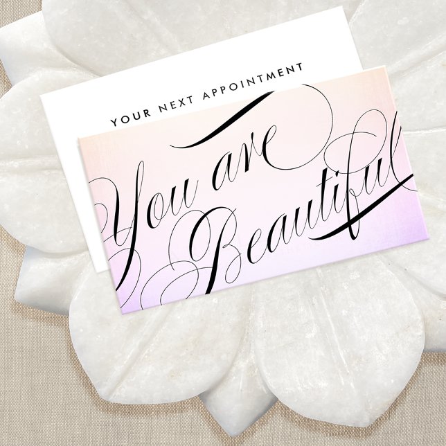 Rendez-vous Spa du salon de coiffure rose (Créateur téléchargé)