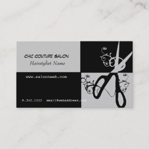 Rendez-vous Super Chic Hair Stylist Scissor Swirls
