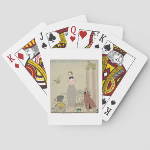 Rendez-vous (w/c on paper) playing cards