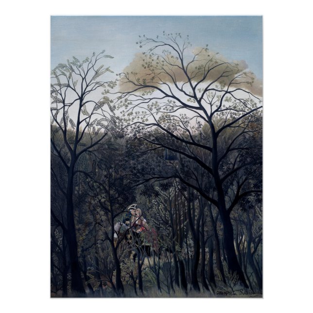 Rendezvous in the Forest 1889 Poster (Front)
