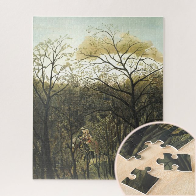 Rendezvous in the Forest, Henri Rousseau Jigsaw Puzzle (Creator Uploaded)