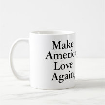 Rendre à l'Amérique son amour Trump Melania Mug
