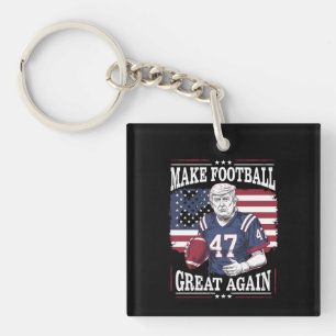 Rendre le football génial à nouveau drapeau vintag