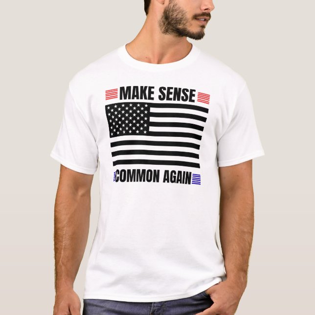 Rendre le sens Retro T-shirt Design (Devant)