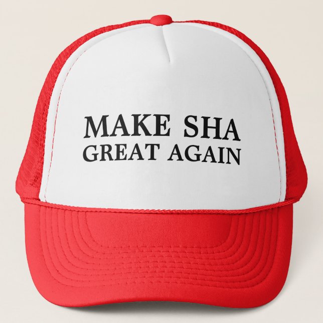 Rendre sa grandeur à SHA ! Un casquette pour de vr (Devant)