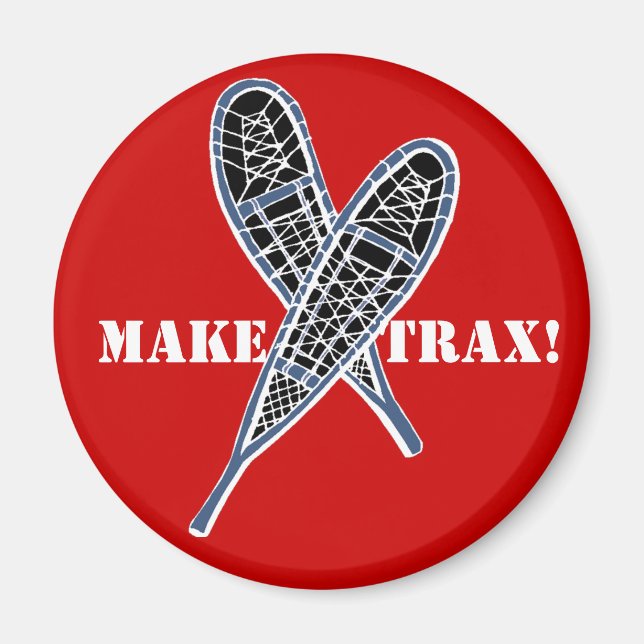 Rendre Trax! raquettes Promo Magnet chaussures cro (Devant)