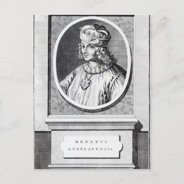 Rene d' Anjou, King of Naples Postcard (Front)