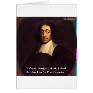 Rene Descartes Je pense donc je suis Citation