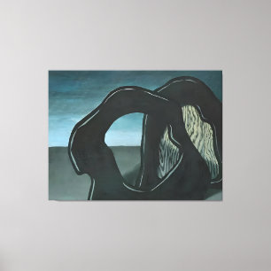 Rene Magritte art Canvas Print
