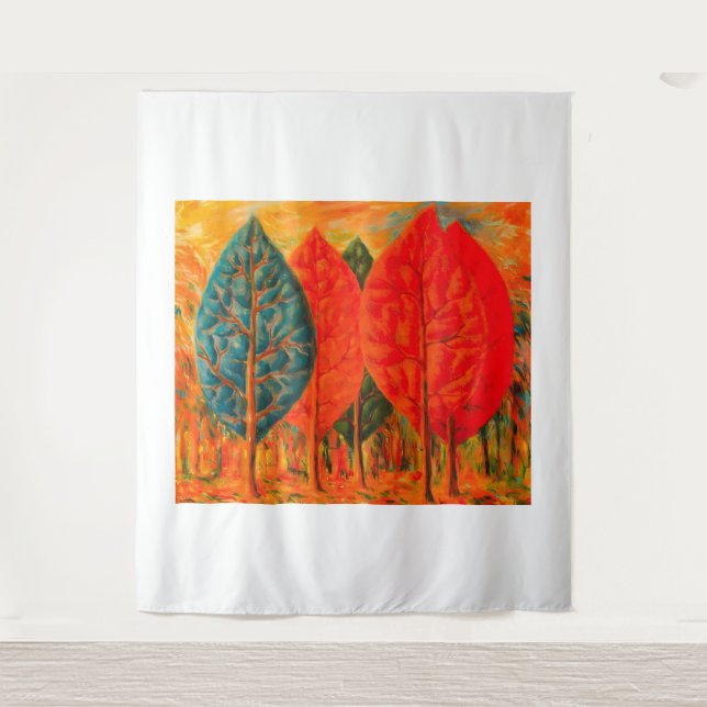 Rene Magritte art Tapestry (Front)