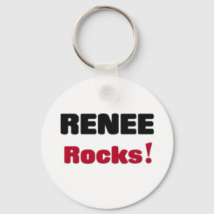Renee Rocks Keychain