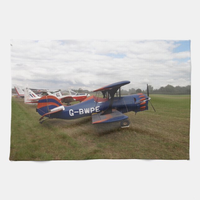 Renegade Biplane Kitchen Towel (Horizontal)